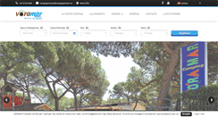 Desktop Screenshot of campingvoramar.es