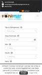 Mobile Screenshot of campingvoramar.es